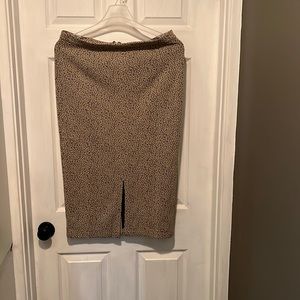 Banana republic leopard print soft skirt